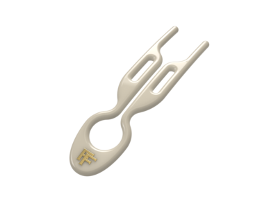 No. 1 Hairpin - Cream White  (9x hairpins/unit) 